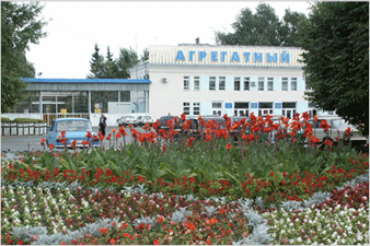 Завод ПАО Чебоксарский агрегатный завод - въезд